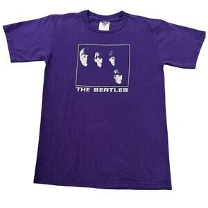 The Beatles Face Grid Vintage Jerzees Graphic T-Shirt Size: Small
